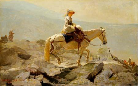 Winslow Homer The Bridle Path oil painting picture